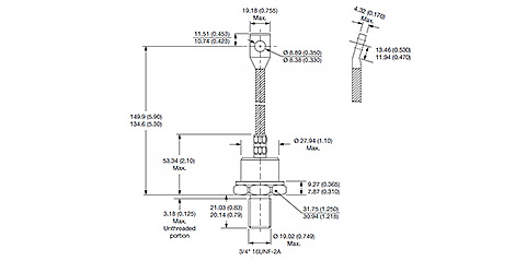 VS-300UR10A Dimensions