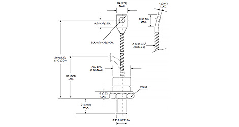 VS-SD400R20PC Dimensions