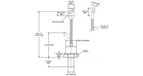VS-400U160D Dimensions