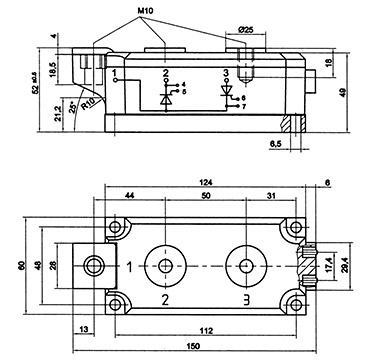 AMKT 500-12E dimensions