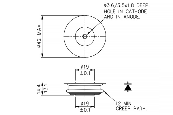 dimensions M0437WC080