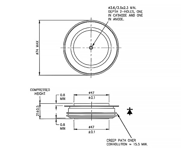 dimensions M1242ND260