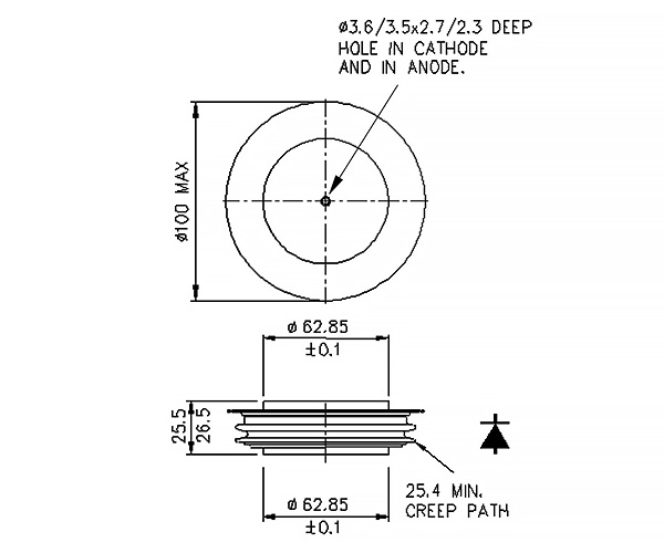 dimensions M1565VF450