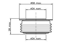 D73-800-22 Dimensions