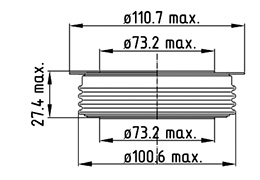 DB5-7200-16 Dimensions