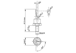 Thyristor SCR T32-16-12