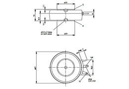 Thyristor T358N Outline