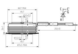 TG 918-1200-45 Dimensions